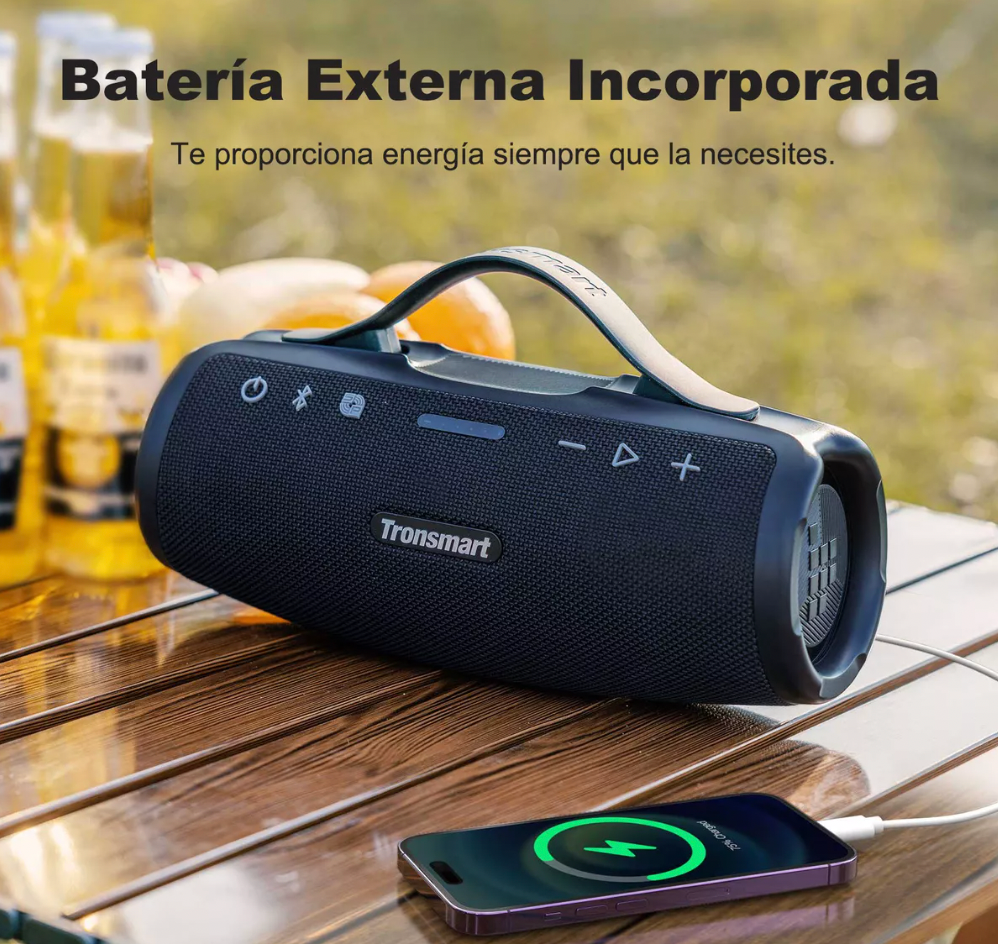 Bocina Bluetooth Tronsmart - Envío Gratis Últimas Unidades Con 50% Off