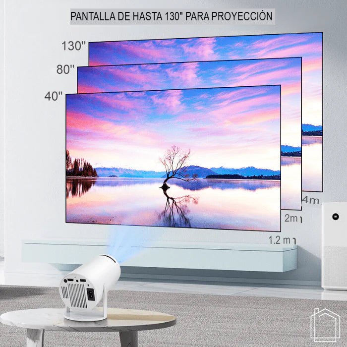 Mini Proyector Portátil 4k 5G - Magcubic (PROMOCIÓN - ÚLTIMO DÍA)