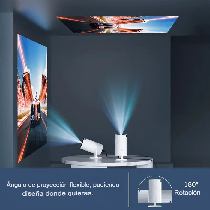 Mini Proyector Portátil 4k 5G - Magcubic (PROMOCIÓN - ÚLTIMO DÍA)