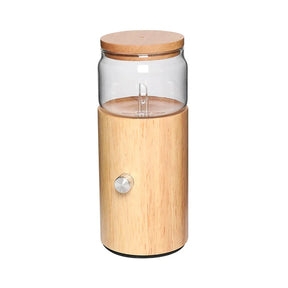 Difusor de Aromas sin Agua Essentialloffers™ - Nebulizador Eléctrico de Vidrio y Madera para Hogar