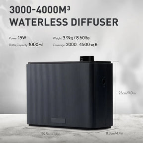 Difusor de Fragancia NAMSTE 4000m³ Essentialloffers™ - Smart Timing para Casa, Hotel, Spa y HVAC