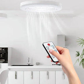 Compra 1 Lleva 2 Ventiladores de Techo Portátil con Iluminación - Envío Gratis a Todo el País.